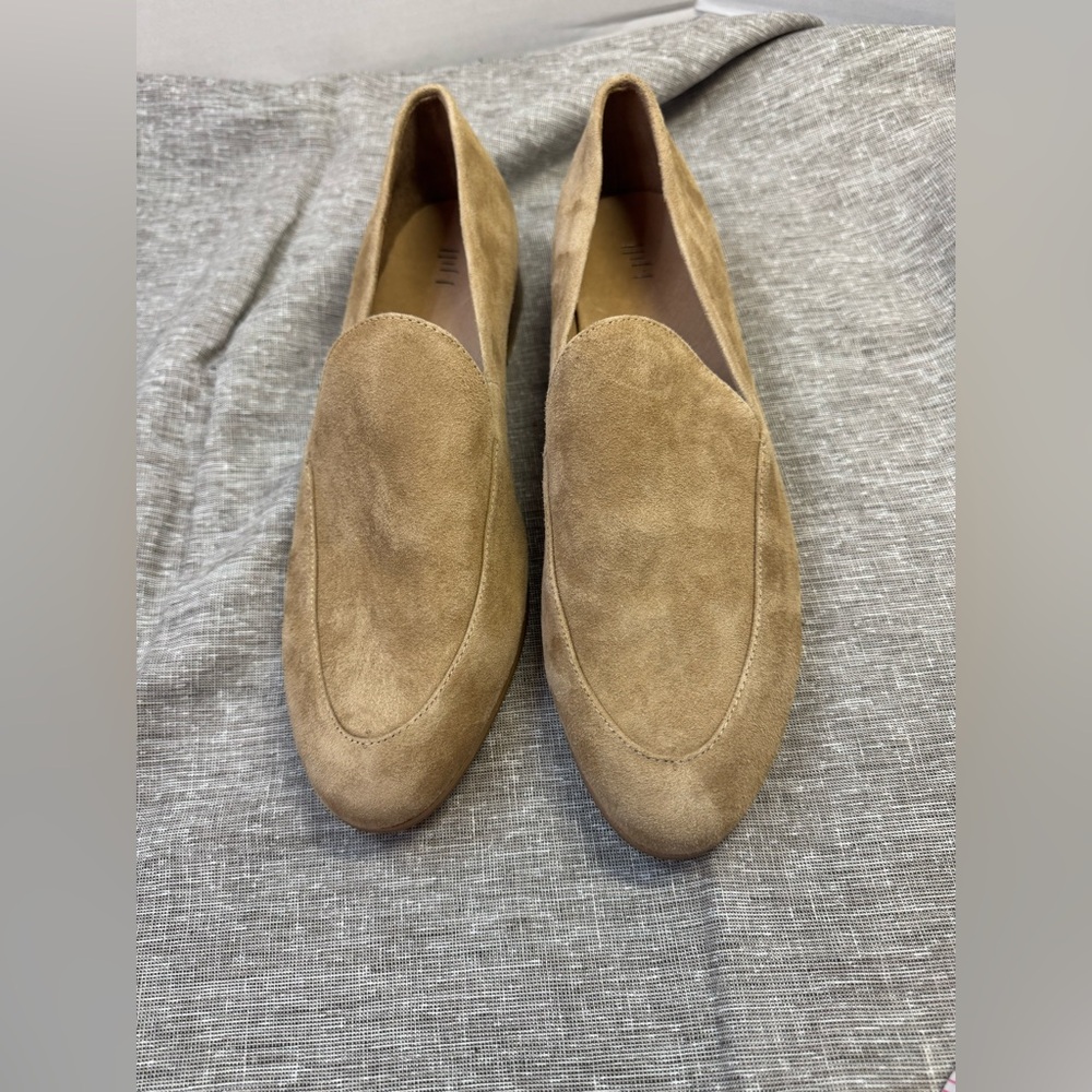 J. Jill Tan Suede Flats with Classic Slip-On Design - Picture 6 of 6